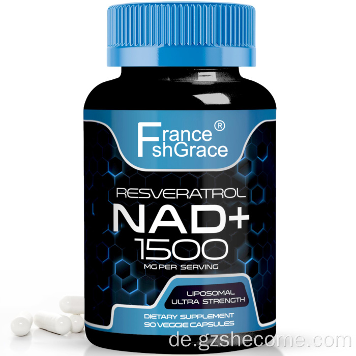Liposomal NAD+ Supplement mit Resveratrol NAD -Supplement
